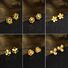 Серьги-гвоздики «Цветы» Xuping Jewelry, медь с золотистым покрытием, романтичный винтажный стиль