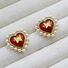Серьги-пусеты Miya Sophia Jewelry в ретро-стиле, латунь с позолотой, геометрический дизайн, 13 вариантов
