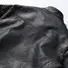 Мужская байкерская куртка из экокожи PU, облегающий крой, воротник-стойка, размеры EU и CN
