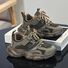 Кроссовки детские массивные (dad shoes), на липучке, дышащие, мультяшный рисунок, размеры 26–37
