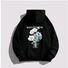 Женское худи Wooyoungmi с цветочным принтом, свободный крой, спущенное плечо, полиэстер