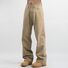 Джинсы мужские хаки прямые свободные, стираные, американский винтаж workwear, осень–зима