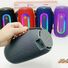 Портативная Bluetooth-колонка JC-610 с ручкой и RGB-подсветкой, два динамика, 10 Вт, Bluetooth 5.3, слот для карт