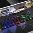 Игровой проводной комплект клавиатура и мышь Viper KM320, подсветка, прозрачные символы, USB
