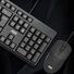 Комплект проводной клавиатуры и мыши AOC KM160, USB, 1600 dpi, для офиса, дома и ноутбука