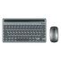 Беспроводной комплект клавиатура и мышь K1000, Bluetooth + 2,4 ГГц, 100 клавиш, для планшета, ноутбука и ПК