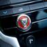 Декоративная металлическая накладка на кнопку запуска двигателя Jaguar XFL, F-Pace, светопропускающая, Ruijie