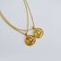 Колье Miya Sophia Jewelry из латуни с позолотой, минималистичный дизайн, 41–50 см, 12 моделей