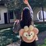 Плюшевая сумка через плечо ShellieMay (Duffy and Friends) с большой мордочкой, 32 × 28 × 9 см