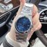 Мужские наручные часы Tianjia PRX 534, стальной корпус 43 мм и браслет, календарь, прозрачная крышка