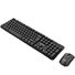 Беспроводной комплект клавиатура и мышь Milang W550, чёрный, 2,4 ГГц USB, 1600 DPI, для ПК и моноблока