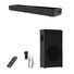 Саундбар с сабвуфером My Speaker S22, 80 Вт, Bluetooth 5.0, оптический вход, USB, AUX, караоке, пульт ДУ