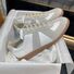 Кеды Margiela в стиле тренировочных, унисекс, ретро, низкие, кожа, плоская подошва