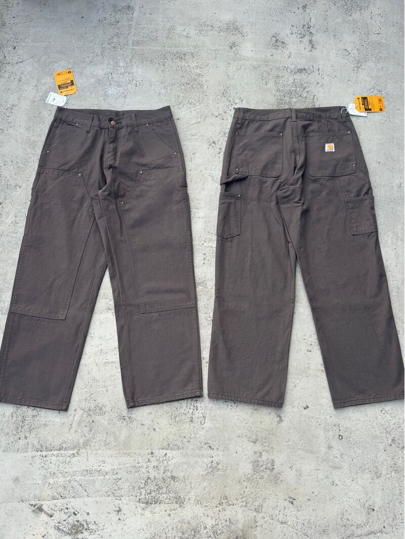 Джинсы Carhartt Lumberjack в японском стиле workwear, свободные прямые, унисекс, для пары