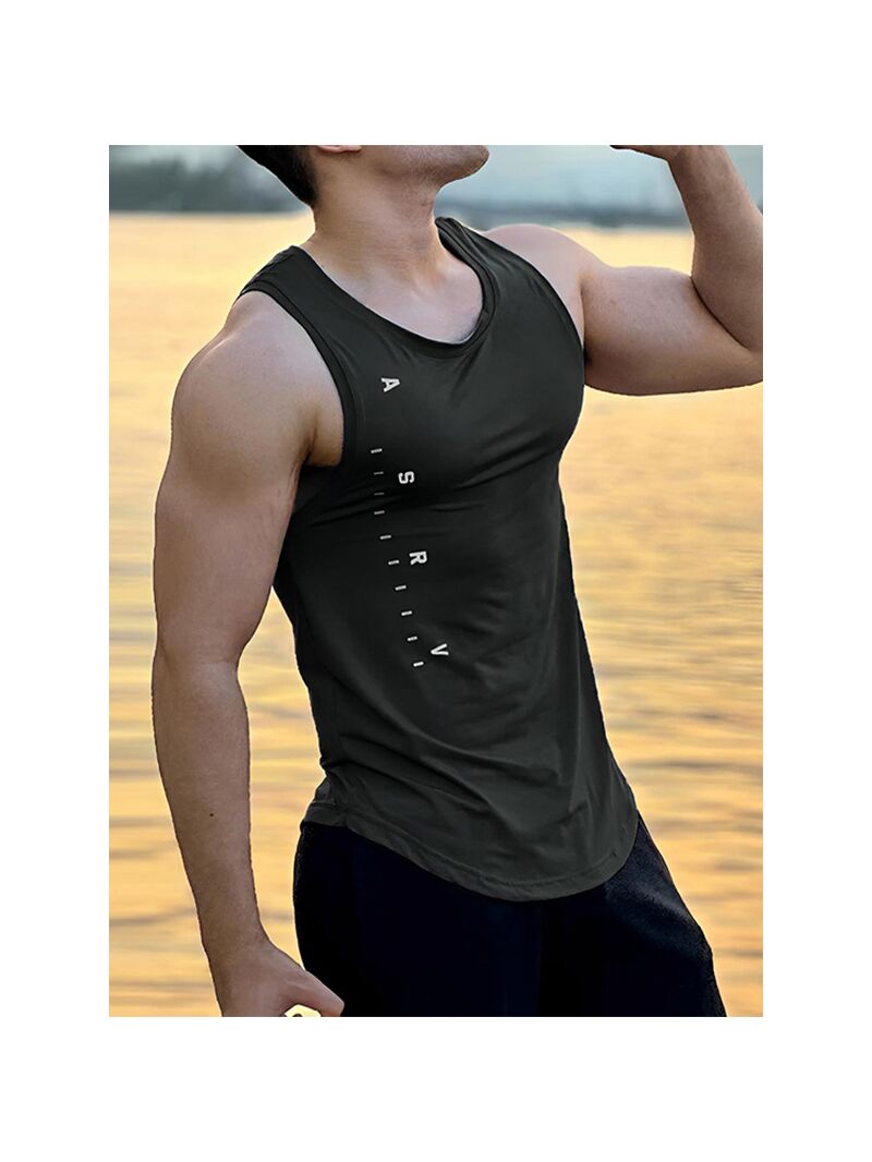 Майка спортивная мужская ASRV Technical Sportswear, круглый вырез, высокоэластичная, быстросохнущая, для фитнеса