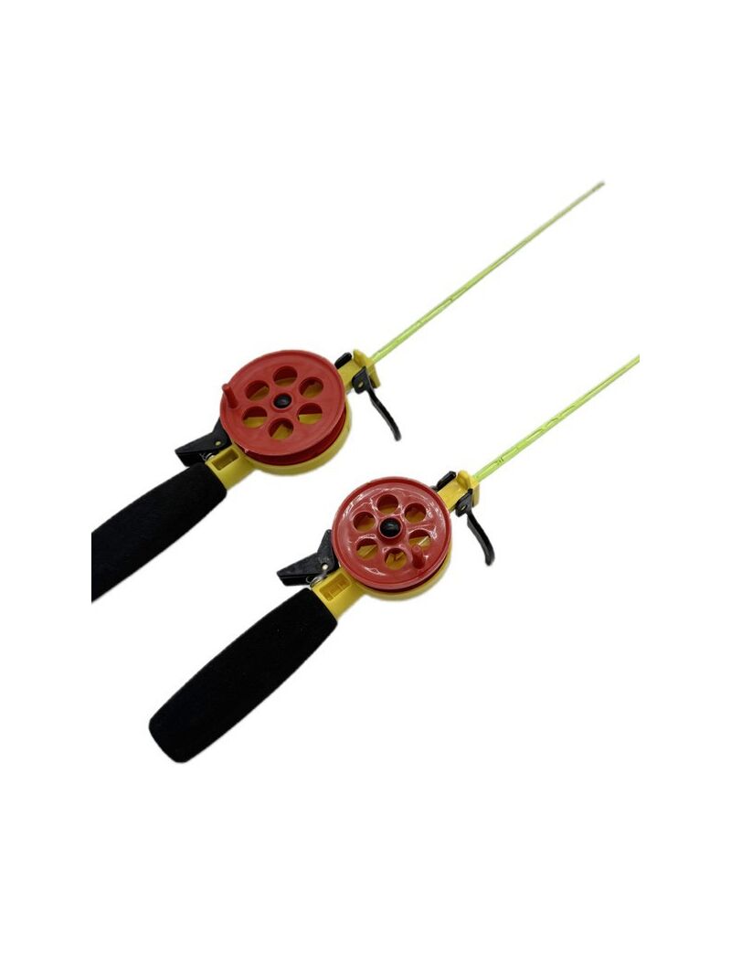 Зимняя удочка Fly Spear компактная цельная, для подлёдной рыбалки, ABS-пластик