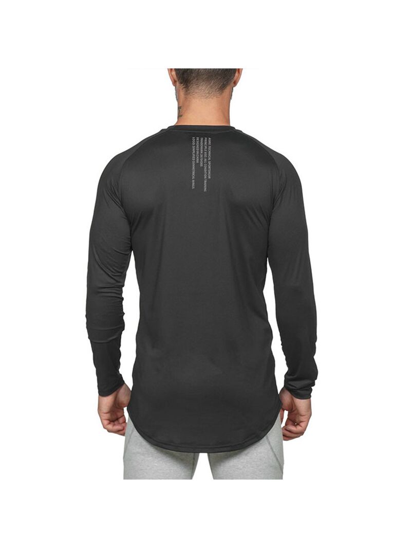 Футболка ASRV Technical Sportswear мужская, длинный рукав реглан, быстросохнущая
