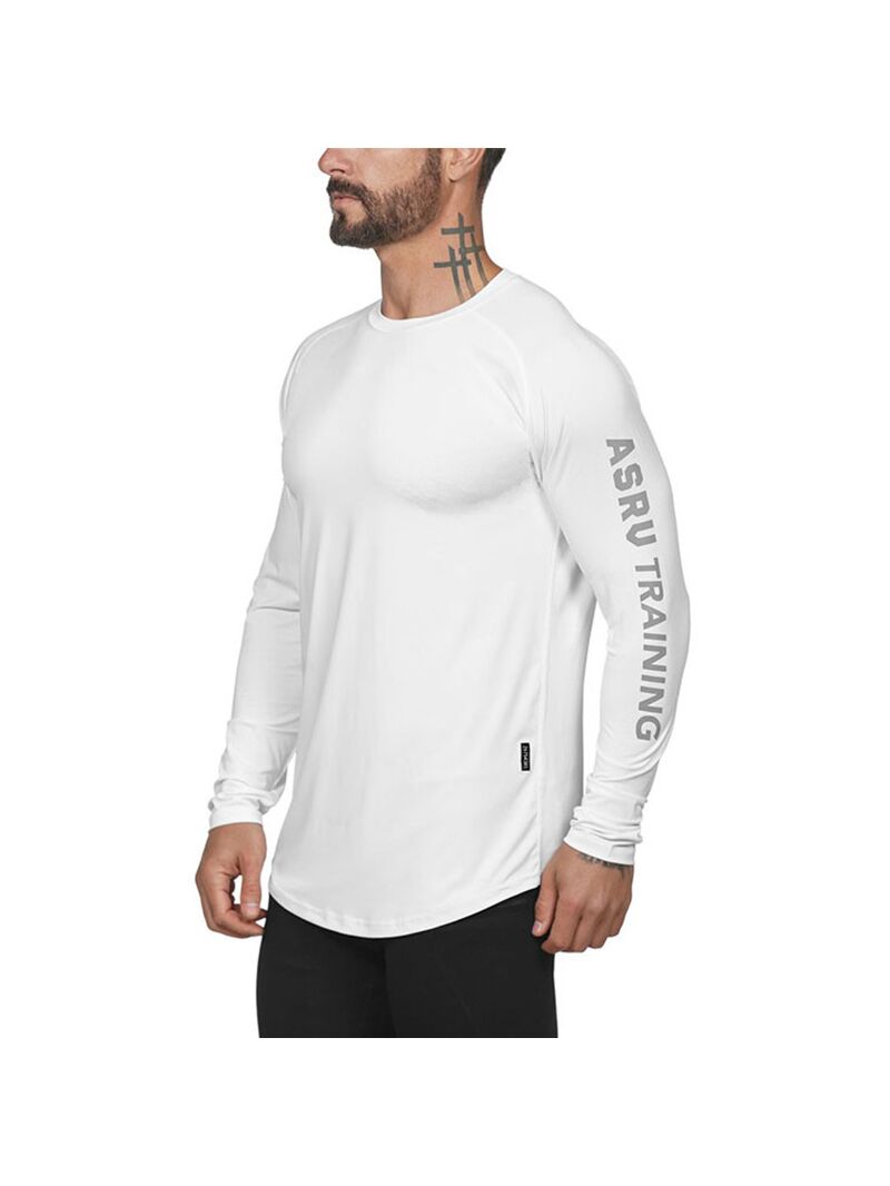 Футболка ASRV Technical Sportswear мужская, длинный рукав реглан, быстросохнущая