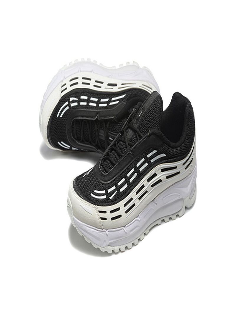 Мужские кроссовки для бега с амортизацией Shox, ПУ-кожа и сетка