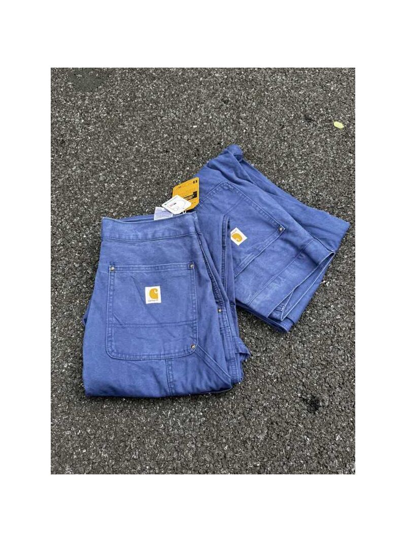 Мужские джинсы в стиле Carhartt, лесоруб-воркwear, японский кэжуал, свободный прямой крой, варёнка
