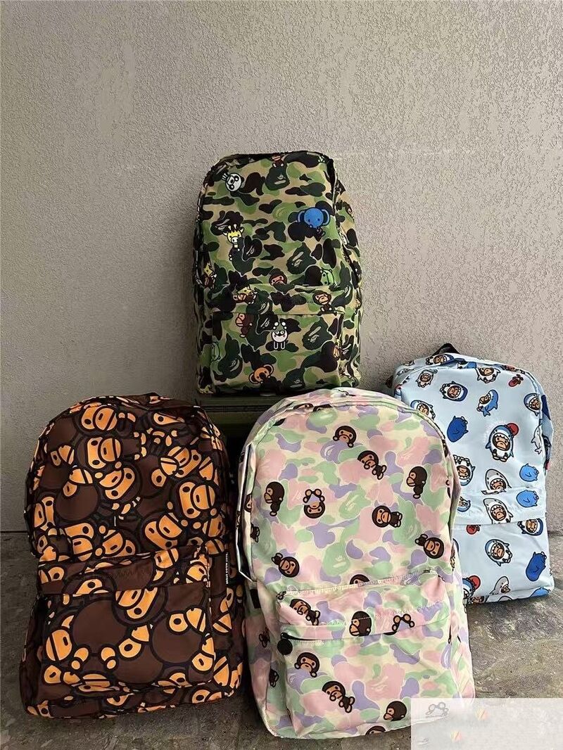Детский рюкзак BEAD BABY с обезьянкой, большой, нейлон, 20–35 л, для ноутбука 15"