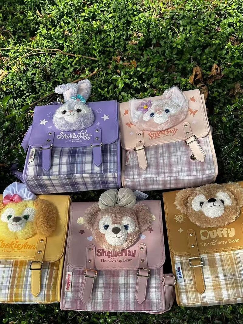 Плюшевый рюкзак Duffy and Friends: Даффи, ShellieMay, LinaBell, CookieAnn, 25 вариантов