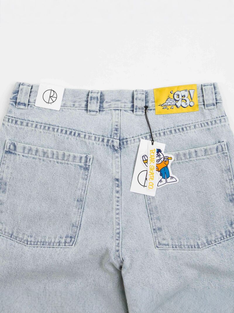 Мужские джинсы Polar Skate Co 93 Pants, свободный прямой крой, скейт-стиль