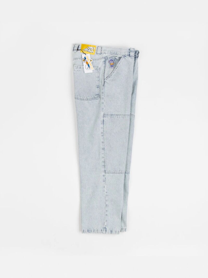 Мужские джинсы Polar Skate Co 93 Pants, свободный прямой крой, скейт-стиль