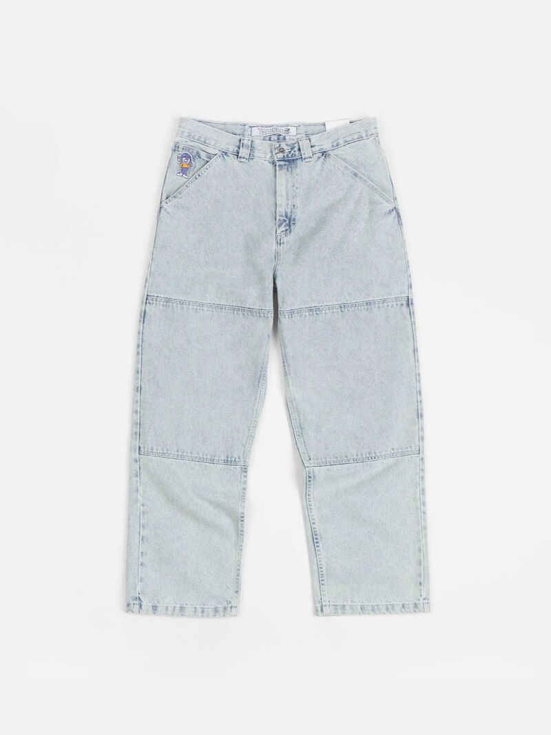 Мужские джинсы Polar Skate Co 93 Pants, свободный прямой крой, скейт-стиль