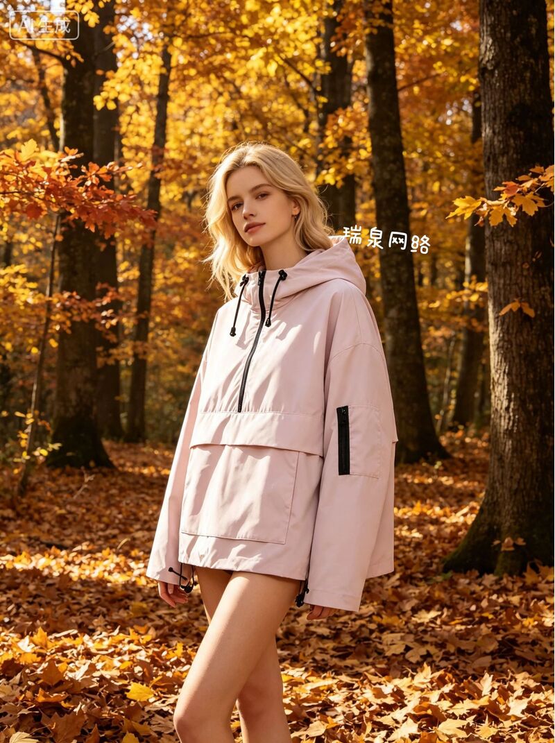 Женская куртка MYDR с капюшоном в стиле workwear, водо-, масло- и грязеотталкивающая ткань, оверсайз