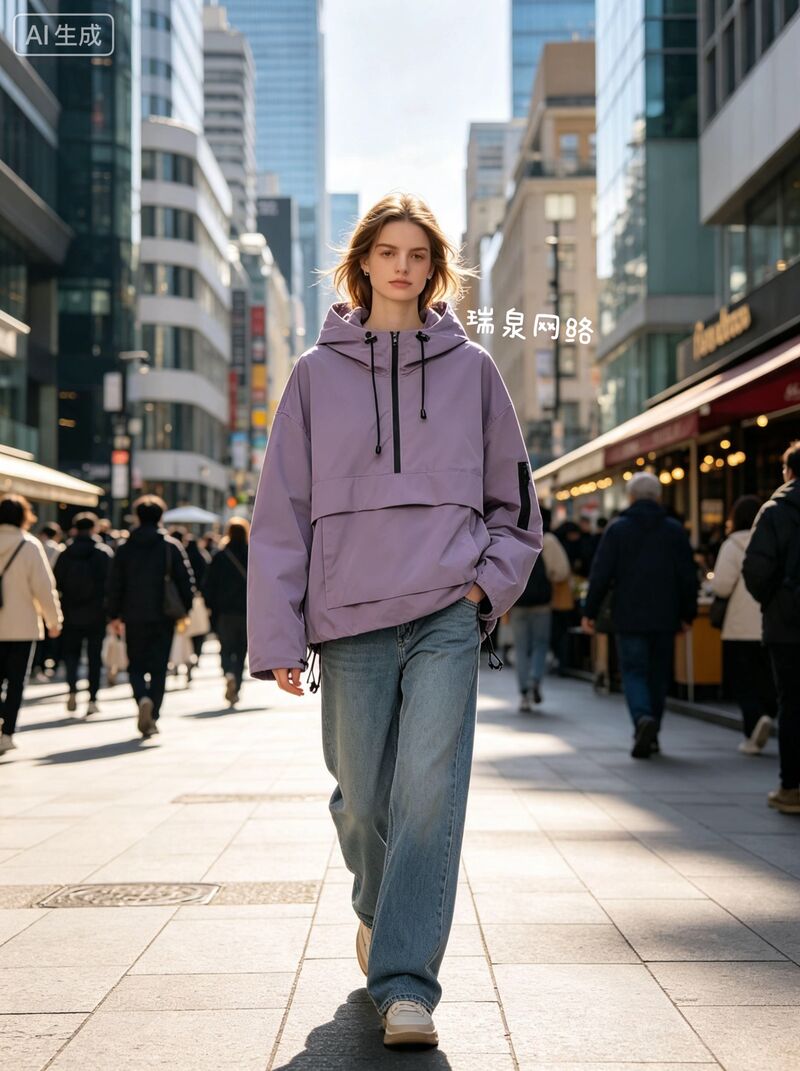 Женская куртка MYDR с капюшоном в стиле workwear, водо-, масло- и грязеотталкивающая ткань, оверсайз