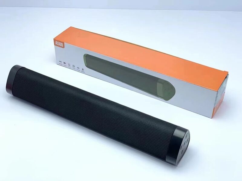 Bluetooth-саундбар A500 с двумя динамиками, FM-радио и слотом для карт памяти, для ПК и ТВ