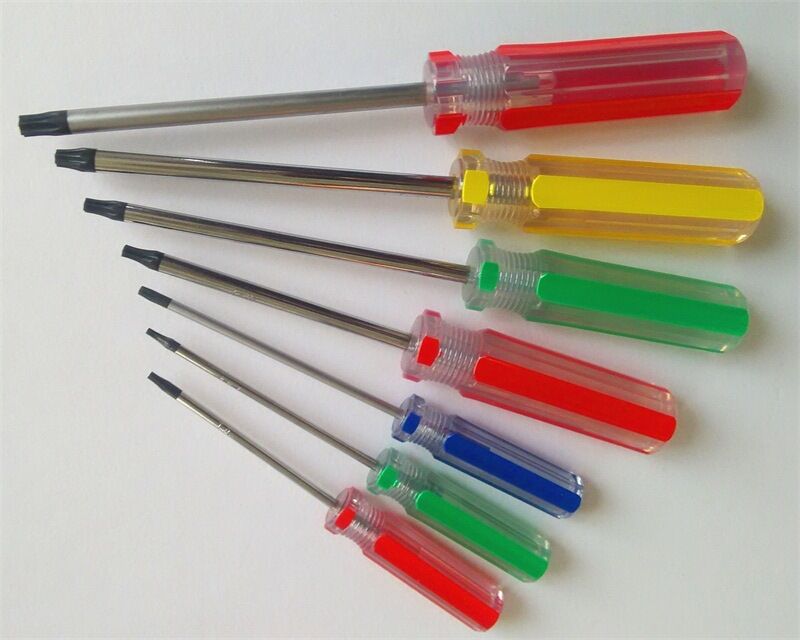 Отвёртка WISEKING со звёздочкой Torx T3-T30, магнитный наконечник, изолированная