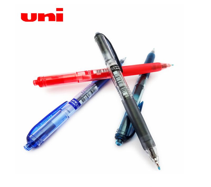 Гелевая ручка uni UMN-105 автоматическая, 0,5 мм, для письма и подписей