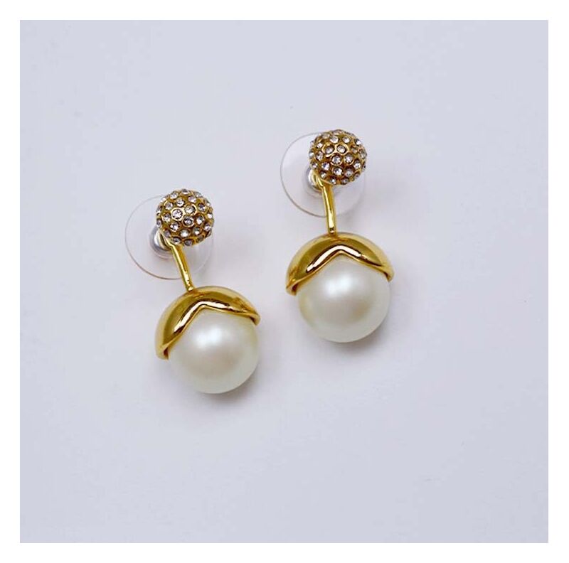 Серьги-пусеты Miya Sophia Jewelry из латуни с позолотой в минималистичном стиле, 8 моделей