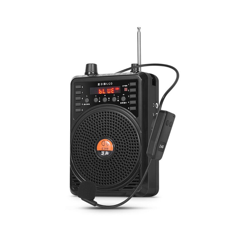 Портативный мегафон-усилитель Zhisheng для учителей, Bluetooth-колонка, для дома и улицы