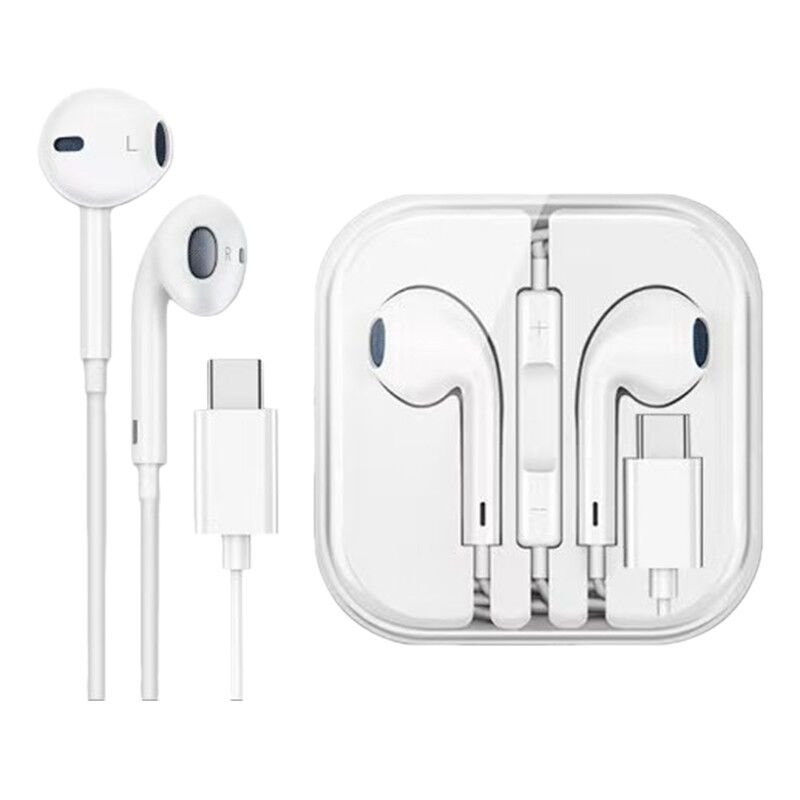 Проводные наушники-вкладыши с цифровым разъёмом USB-C для Redmi, Huawei, Vivo, iPhone 15/16, Xiaomi 11