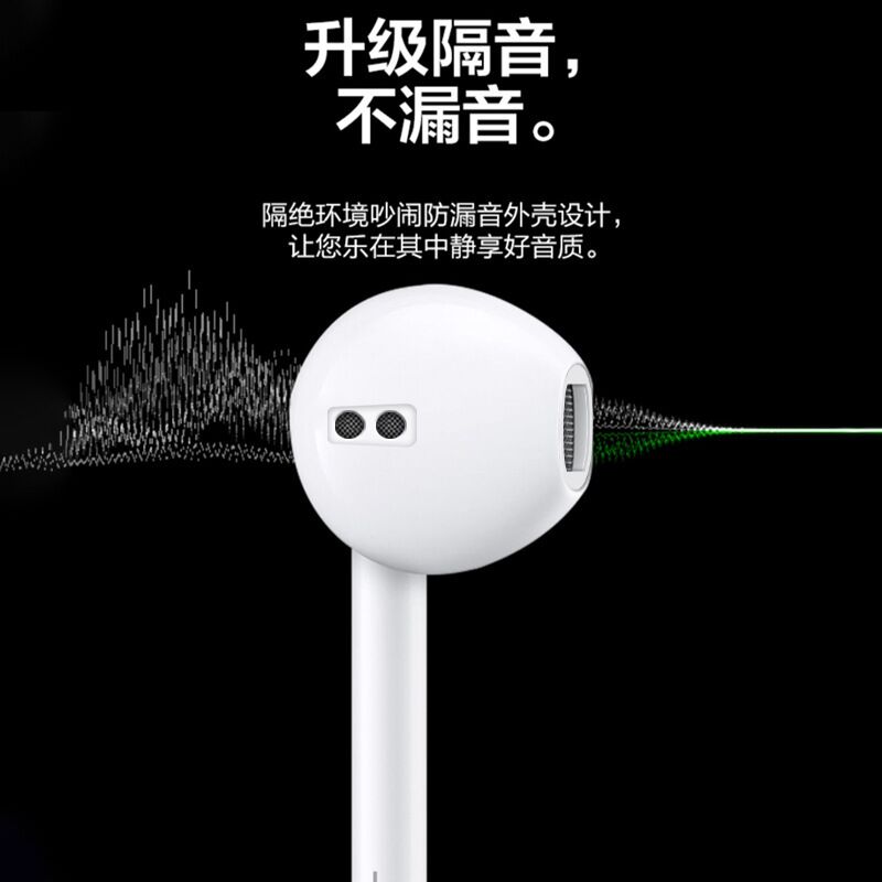 Проводные полувкладыши 3.5 мм/Type-C, кейс «хрустальная шкатулка», для Apple и Huawei