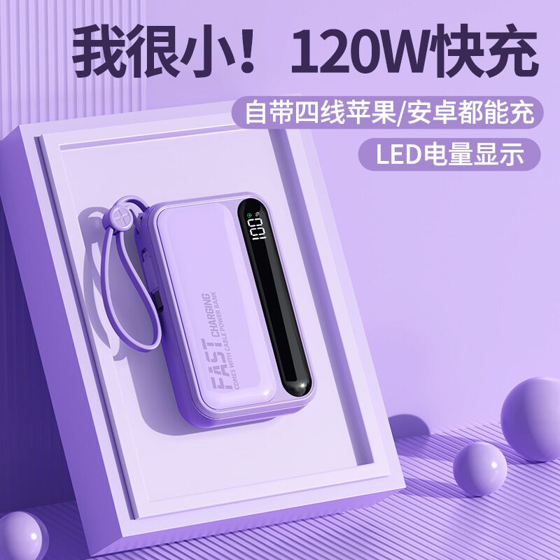 Мини внешний аккумулятор Xidian K08, 10000 мА·ч, входы Type-C и Micro USB, выходы Type-C и USB