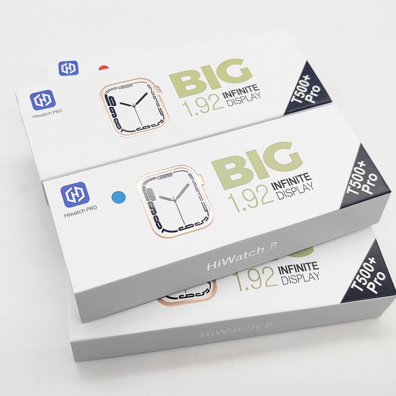 Смарт-часы T500+ Pro с экраном 1,92 дюйма, звонки по Bluetooth, шагомер, уведомления, магнитная зарядка