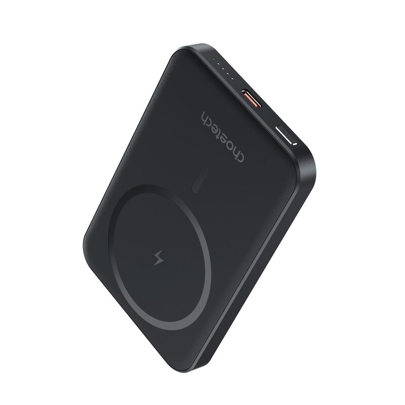 Тонкий магнитный внешний аккумулятор B709/B710, совместим с MagSafe, 5000 или 10000 мА·ч