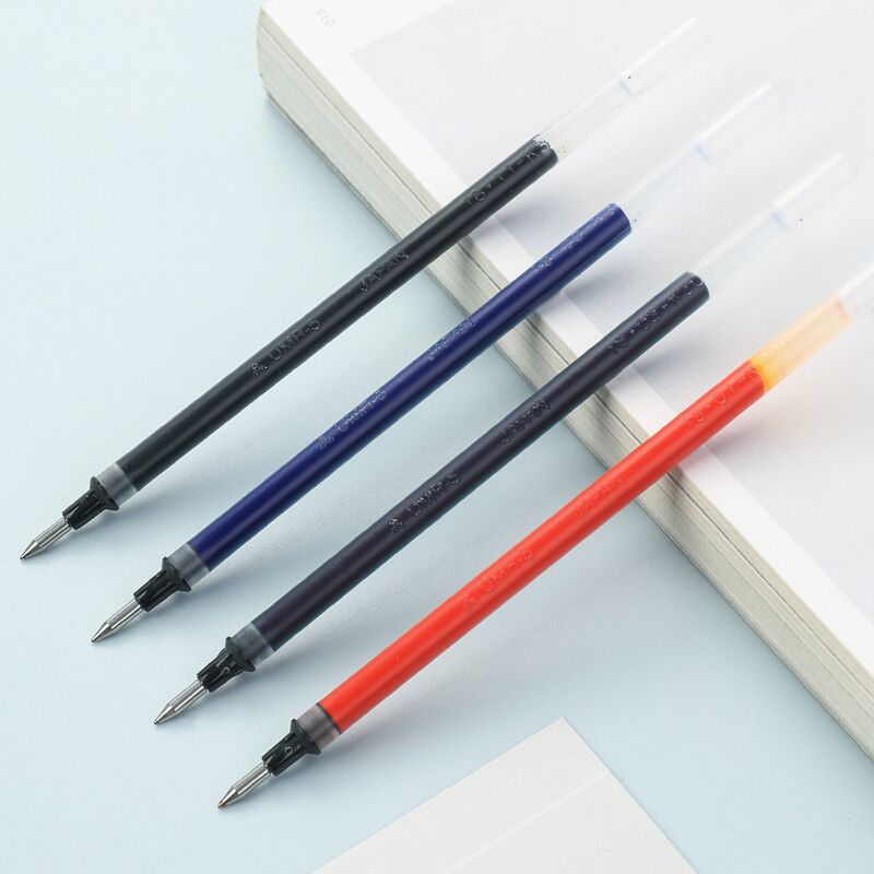 Гелевая ручка uni-ball UM-100 Mitsubishi Pencil 0,5 мм, ручки и сменные стержни, 4 цвета