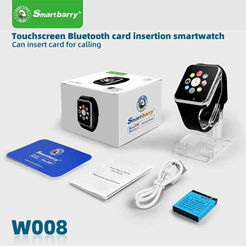 Детские смарт-часы smartbarry W008 / W007, экран 1,44", камера, шагомер, Bluetooth