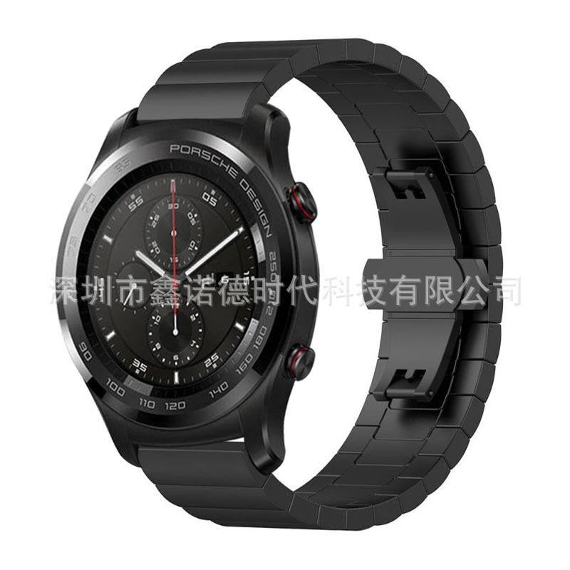 Ремешок XND для Huawei Watch 2 Pro, нержавеющая сталь, 22 мм, застёжка-бабочка