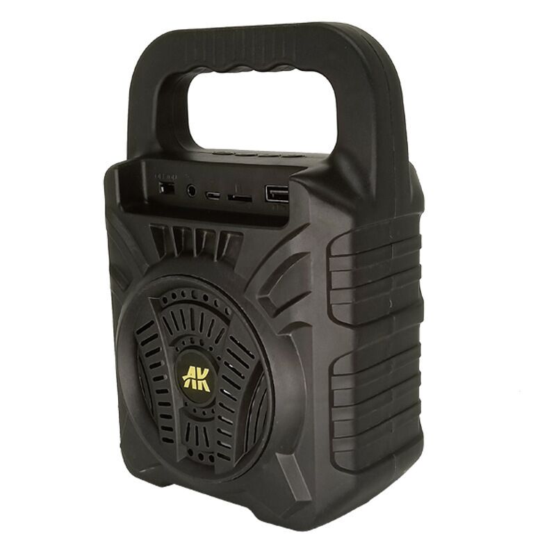 Портативная Bluetooth-колонка AK1302 с ручкой, громкой связью и слотом для карты памяти, 10 Вт