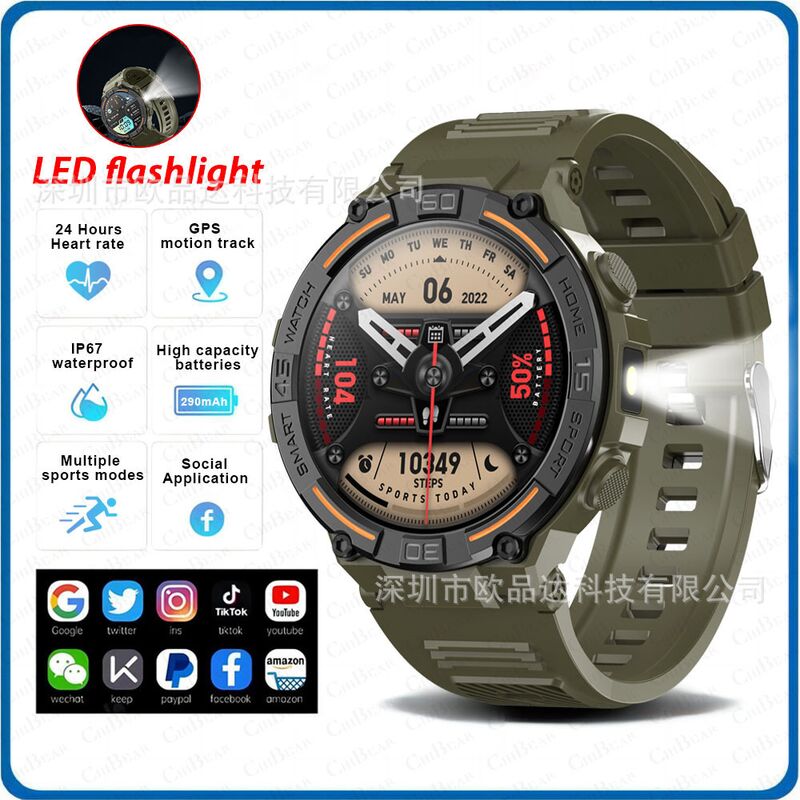 Смарт-часы HW50 со звонками по Bluetooth, экран 1,52″, LED-подсветка, аккумулятор 290 мА·ч, водозащита