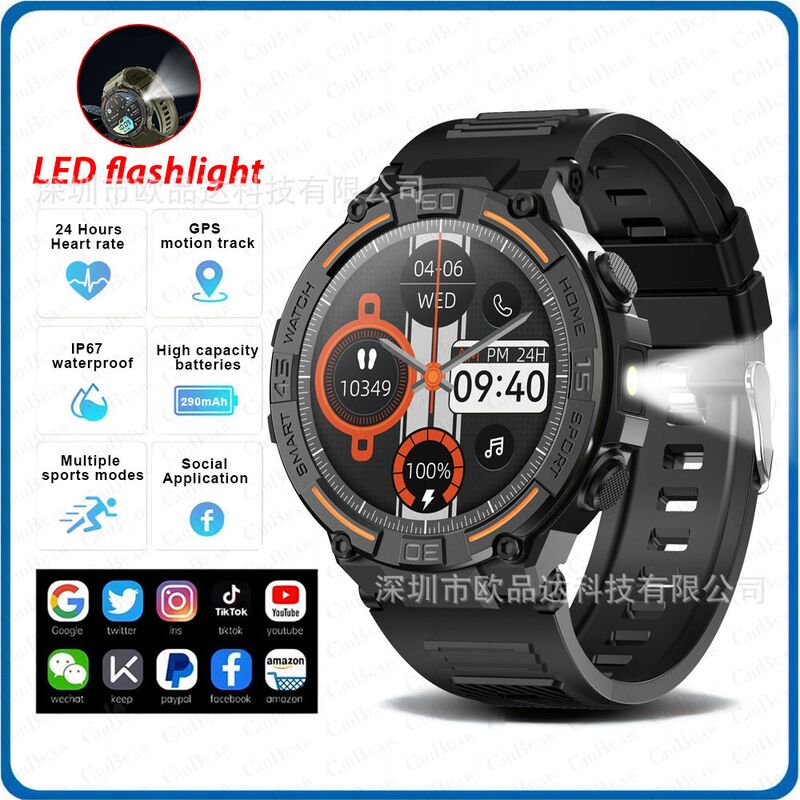 Смарт-часы HW50 со звонками по Bluetooth, экран 1,52″, LED-подсветка, аккумулятор 290 мА·ч, водозащита