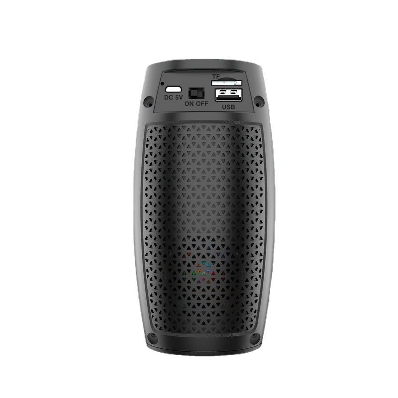 Портативная Bluetooth-колонка 1202 с разноцветной подсветкой, слот для карт памяти, 5 Вт