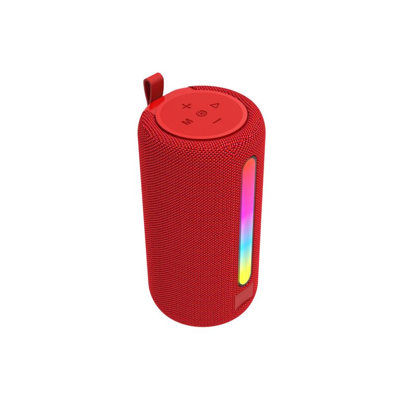 Портативная Bluetooth-колонка Xisomao S619 с RGB-подсветкой и тканевой отделкой, 2 динамика, Bluetooth 5.3