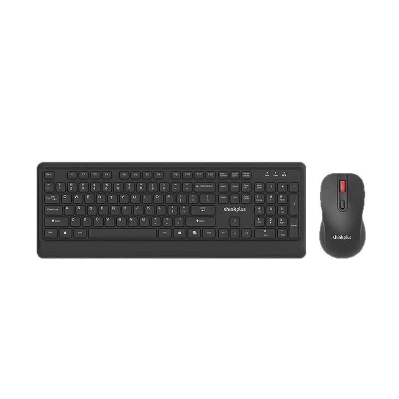 Беспроводной комплект клавиатура и мышь Lenovo thinkplus KM210pro, 104 клавиши, для офиса, 2400 dpi
